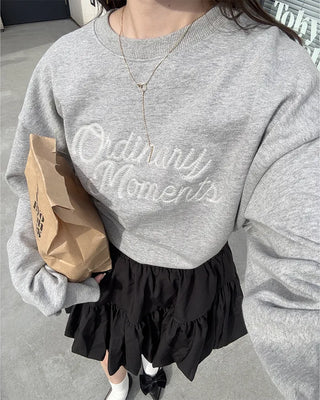 Ordinary Lettering Sweatshirt