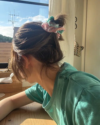Color Pattern Scrunchie