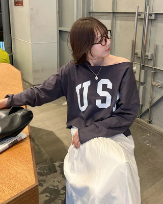 USA Cropped T-Shirt