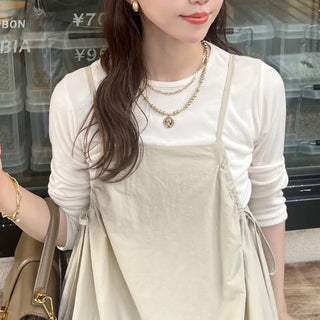 Coin Charm Layered Necklace