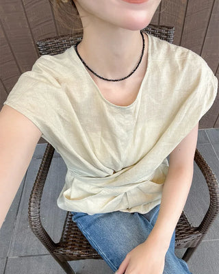 Simple beaded necklace