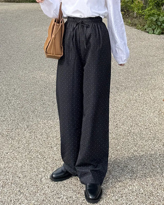 Dot banding pants