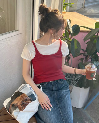 Colorful camisole top