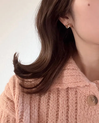 Twisted earrings