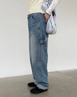 Carpenter denim pants