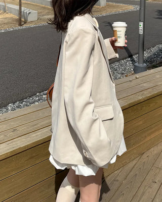 Two-button single-breasted jacket