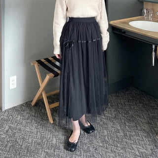 Tulle frill skirt