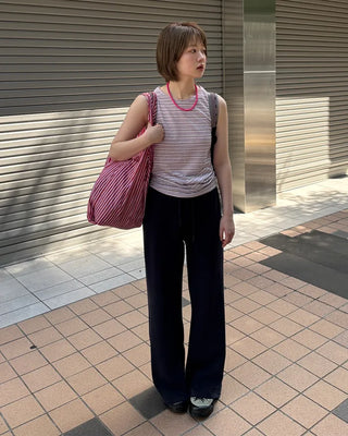 String waist sweatpants