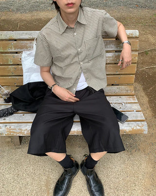 (Unisex) Back-strap Bermuda shorts