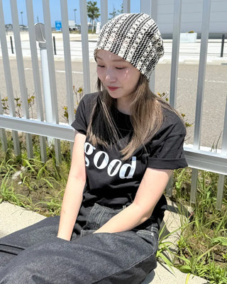 Patterned Stripe Beanie