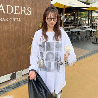 (Unisex) Square Long T-Shirt