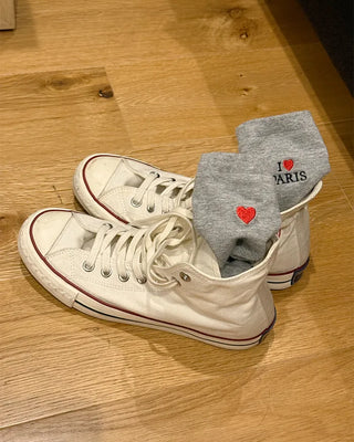 I LOVE Lettering Socks