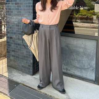 Center-creased slacks
