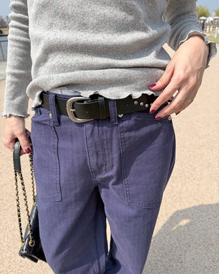 Unique studded belt