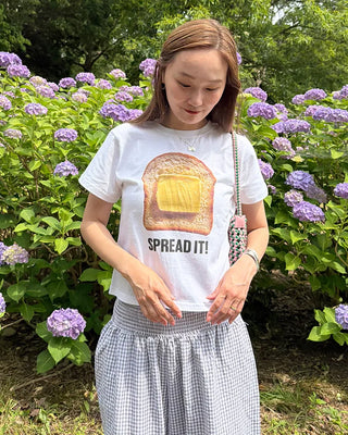 Buttered Toast Half-Sleeve T-Shirt