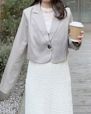 Basic short jacket