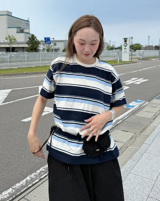 Big Border Bump Pad T-Shirt