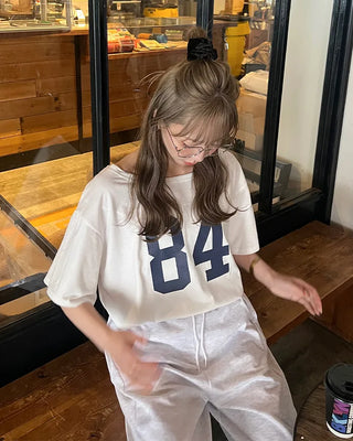 84 Off-shoulder T-shirt