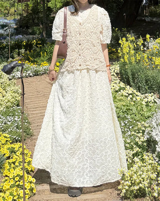 Vintage Crochet Vest