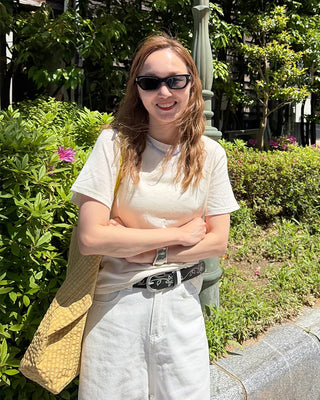 Semi-Cropped Basic Half T-Shirt