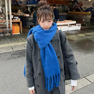 Colorful long scarf
