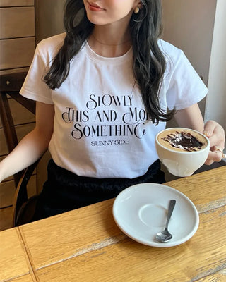 Lettering Point Short-Sleeve T-Shirt