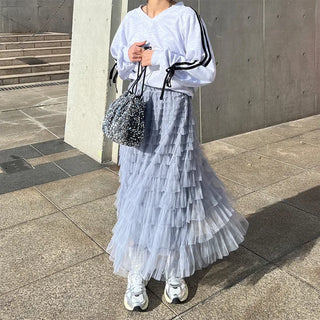 Chiffon Cancan Skirt