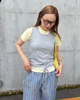 Drawstring Tank & T-Shirt Set