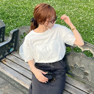 Organza Layered T-Shirt