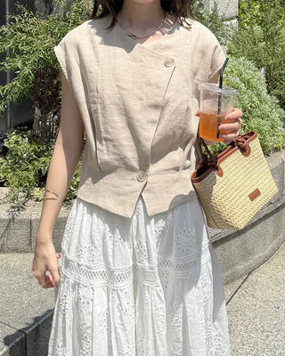 Rattan tote bag