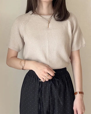 Raglan Sleeve Knit