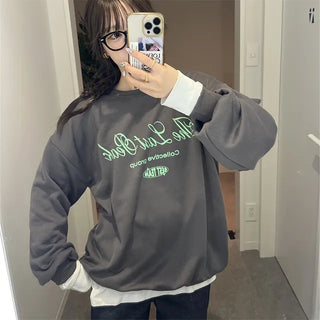 The Last Lettering Brushed Sweatshirt