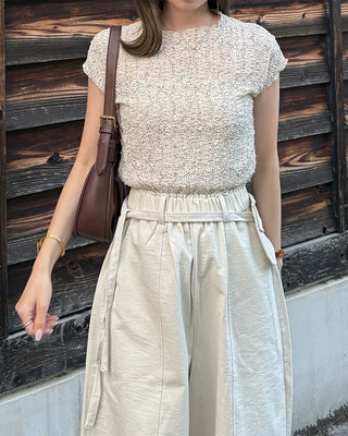 Seersucker Point Short-Sleeve T-Shirt