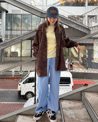 Suede Midi Jacket