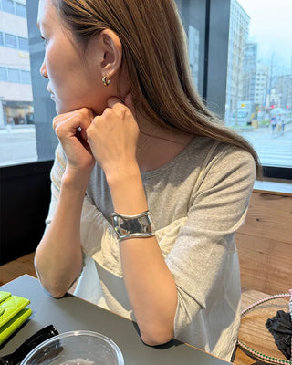 Bold earrings