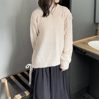 Eyelet Point Knit
