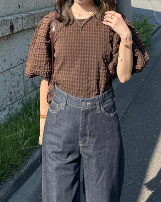 Big puff blouse