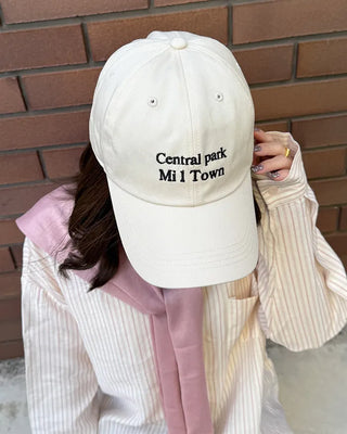 TOWN Lettering Ball Cap