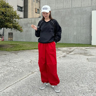 (Unisex) Pintuck String Pants