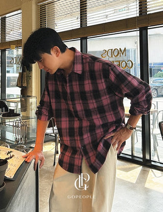 [by GOPEOPLE] Pigment Veneta Shirt (2 colors)