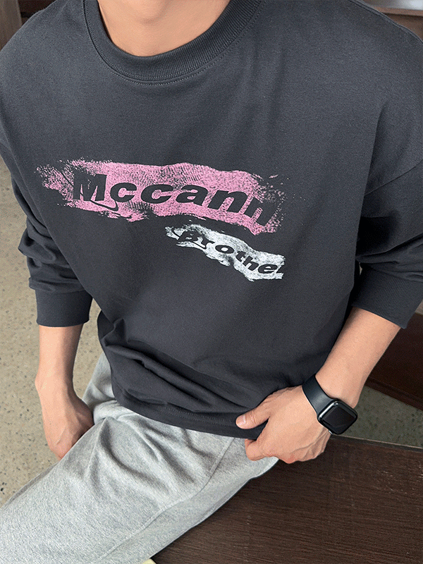 McCann Drawing Ribbed T-shirt