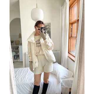 Pocket knit shorts