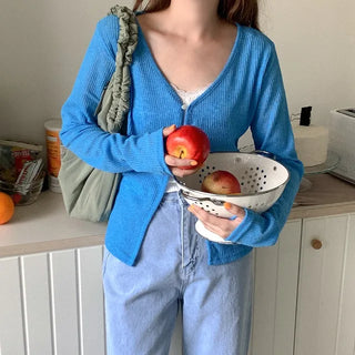 Attractive button-down cardigan