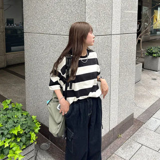(Unisex) Big Stripe T-Shirt