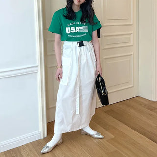 Cargo belt skirt