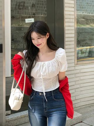 [10 colors] Linen V-neck cardigan