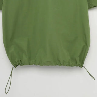 (Unisex) String Button Shirt