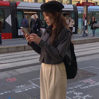 Vapor Cropped Shirt