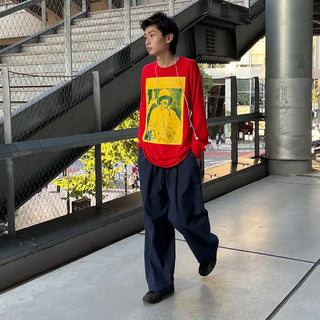 Unisex elasticated cotton pants