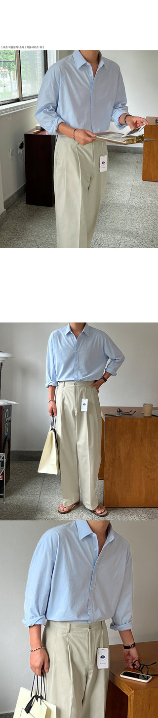 Dear Cotton Oversized Shirt